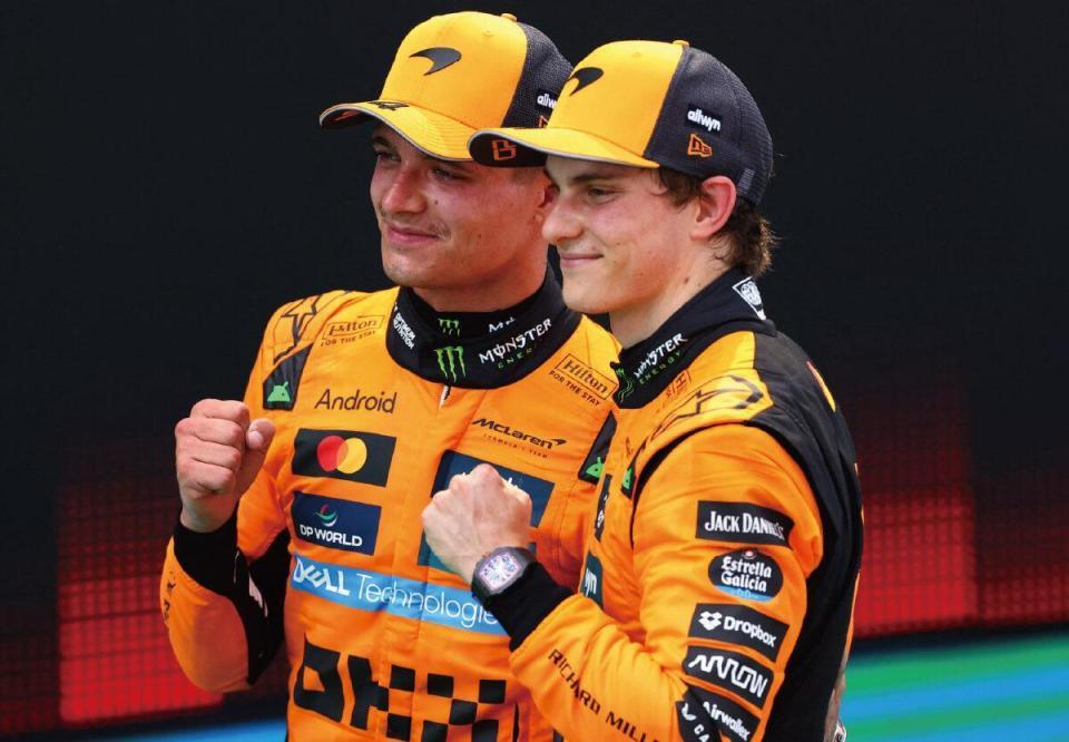 红牛二队绝杀哈斯车队,皮亚斯特里高光表现 红牛二队绝杀哈斯车队,皮亚斯特里高光表现